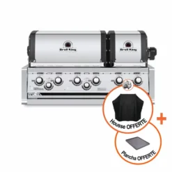 Barbvecue Gaz Encastrable (Built-In) Imperial S 690 Avec Réchaud BROIL KING -Napo King Barbecue Magasin barbecue built in imperial xls broilking 5