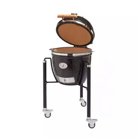 Barbecue Ceramique Junior 2.0 Noir Sur Chariot MONOLITH 3 Barbecue Ceramique Junior 2.0 Noir Sur Chariot MONOLITH