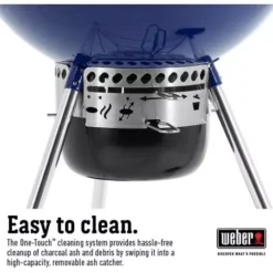 Barbecue Charbon Master-Touch Gbs 5750 - Ocean Blue - WEBER -Napo King Barbecue Magasin barbecue charbon master touch gbs 5750 57 cm ocean blue 3