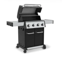 Barbecue Gaz Baron 420 Black Avec Plancha BROIL KING -Napo King Barbecue Magasin barbecue gaz baron 420 black avec plancha broilking 2