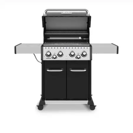 Barbecue Gaz Baron 490 Black Avec Plancha BROIL KING 4 Barbecue Gaz Baron 490 Black Avec Plancha BROIL KING – Image 2