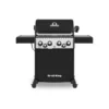Barbecue Gaz Crown 480 Avec Tablettes Acier Rabattables Et Rôtissoire BROIL KING -Napo King Barbecue Magasin barbecue gaz crown 480 avec rotissoire broil king