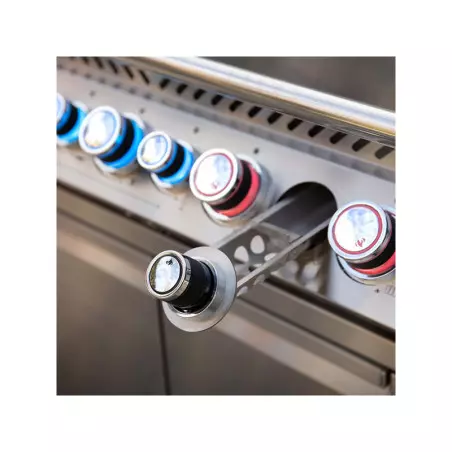 Napoleon Barbecue Gaz Prestige Pro 665 5 Brûleurs + Sizzle Lateral + Brûleur Arriere + Fumoir + Rôtissoire 6 Napoleon Barbecue Gaz Prestige Pro 665 5 Brûleurs + Sizzle Lateral + Brûleur Arriere + Fumoir + Rôtissoire – Image 4