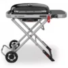 Barbecue Gaz Traveler - Black - WEBER -Napo King Barbecue Magasin barbecue gaz weber traveler