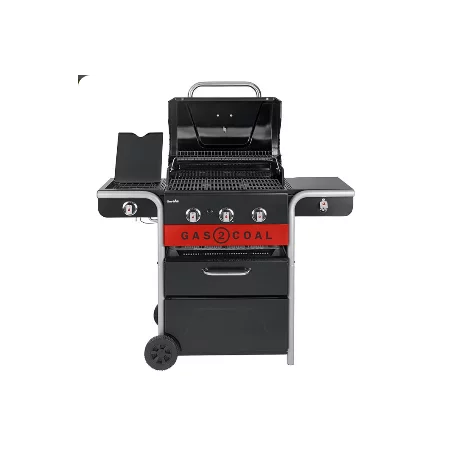 Barbecue Hybride Gaz & Charbon Gas2Coal 330 2.0 3 Brûleurs 4 Barbecue Hybride Gaz & Charbon Gas2Coal 330 2.0 3 Brûleurs – Image 2