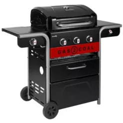 Barbecue Hybride Gaz & Charbon Gas2Coal 330 2.0 3 Brûleurs 11 Barbecue Hybride Gaz & Charbon Gas2Coal 330 2.0 3 Brûleurs -Napo King Barbecue Magasin barbecue hybride gaz charbon gas2coal 20 3 bruleurs 4