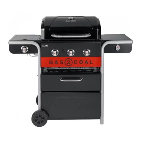 Barbecue Hybride Gaz & Charbon Gas2Coal 330 2.0 3 Brûleurs 3 Barbecue Hybride Gaz & Charbon Gas2Coal 330 2.0 3 Brûleurs