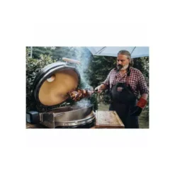 Barbecue Ceramique Le Chef Pro 2.0 Noir à Poser - MONOLITH 10 Barbecue Ceramique Le Chef Pro 2.0 Noir à Poser - MONOLITH -Napo King Barbecue Magasin barbecue kamado le chef noir sans chariot monolith 3