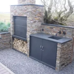 Barbecue Sud-Africain Braai Encastrable Supreme 1000 -Napo King Barbecue Magasin barbecue sud africain braai built in 1000 3