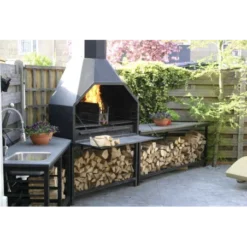 Barbecue Sud-Africain Braai Supreme 1200 Avec Support -Napo King Barbecue Magasin barbecue sud africain braai freestanding 1200 avec stand 2