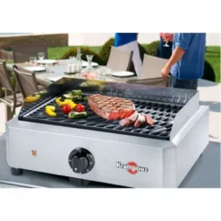 Devant -Napo King Barbecue Magasin grill electrique krampouz mythic 500x400 2 x 1700w 1
