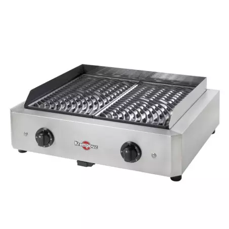 Grill Electrique KRAMPOUZ Mythic XL 500X400 - 2 X 1700W 3 Grill Electrique KRAMPOUZ Mythic XL 500X400 - 2 X 1700W