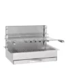 Grilloir Encastrable Ou à Poser Inox 66cm -Napo King Barbecue Magasin grilloir encastrable inox 66cm