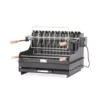 Grilloir Mendy Acier Noir 54 X 32 -Napo King Barbecue Magasin grilloir mendy acier noir