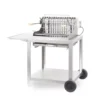 Grilloir + Chariot Exclusive Mendy Inox 54 X 32 -Napo King Barbecue Magasin grilloir mendy inox sur chariot exclusive inox
