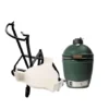 Pack + De Noël BIG GREEN EGG M Avec Chariot à Poignee + Conveggtor + Racloir + Extracteur + Grille Fonte + Allume-feux X2 -Napo King Barbecue Magasin pack big green egg xl avec chariot a poignee conveggtor racloir housse eggspander